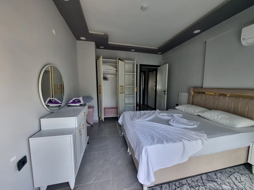 Квартира в Сиде в комплексе с бассейном