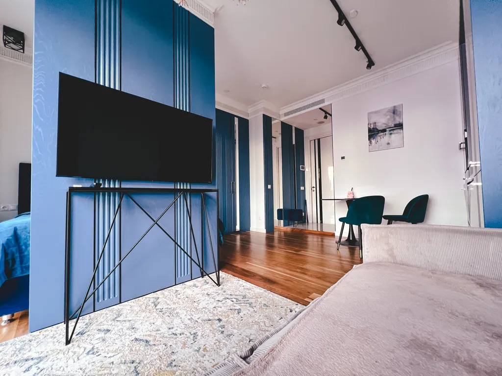 Квартира Квартира Синий Красавчик на 30 этаже Москва-Сити — Москва