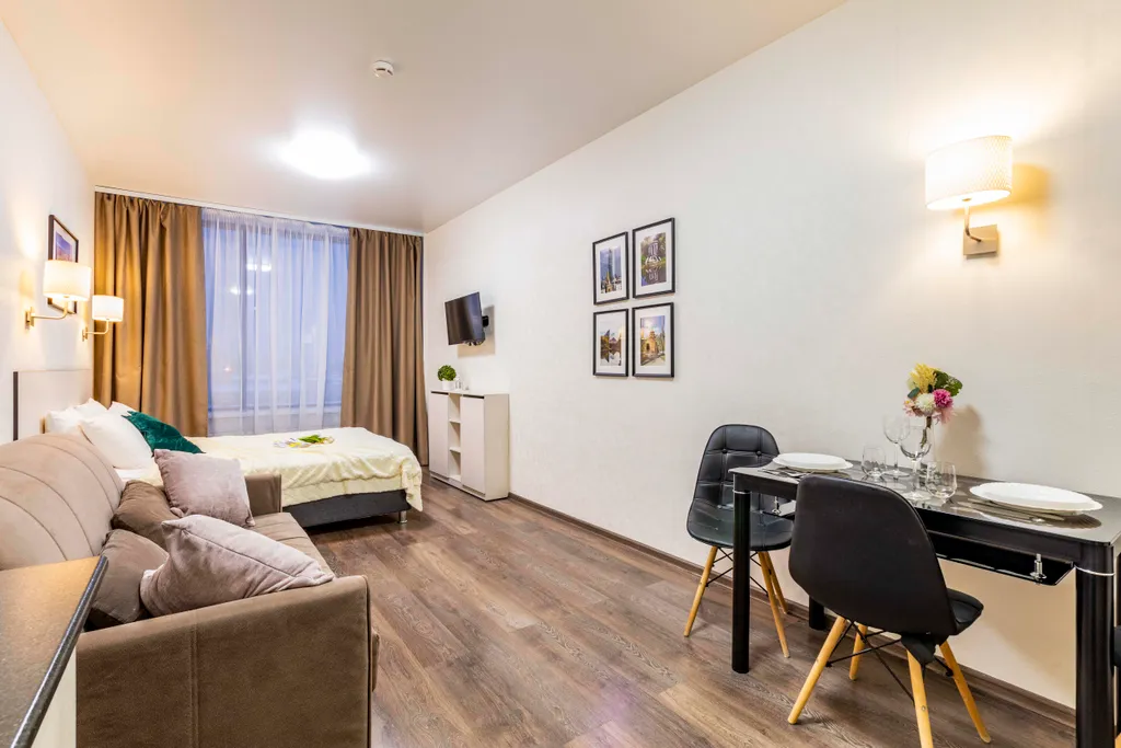 Уютный апартамент с видом на город