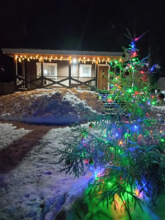 Дом с баней на Сямозере с огороженной территорией