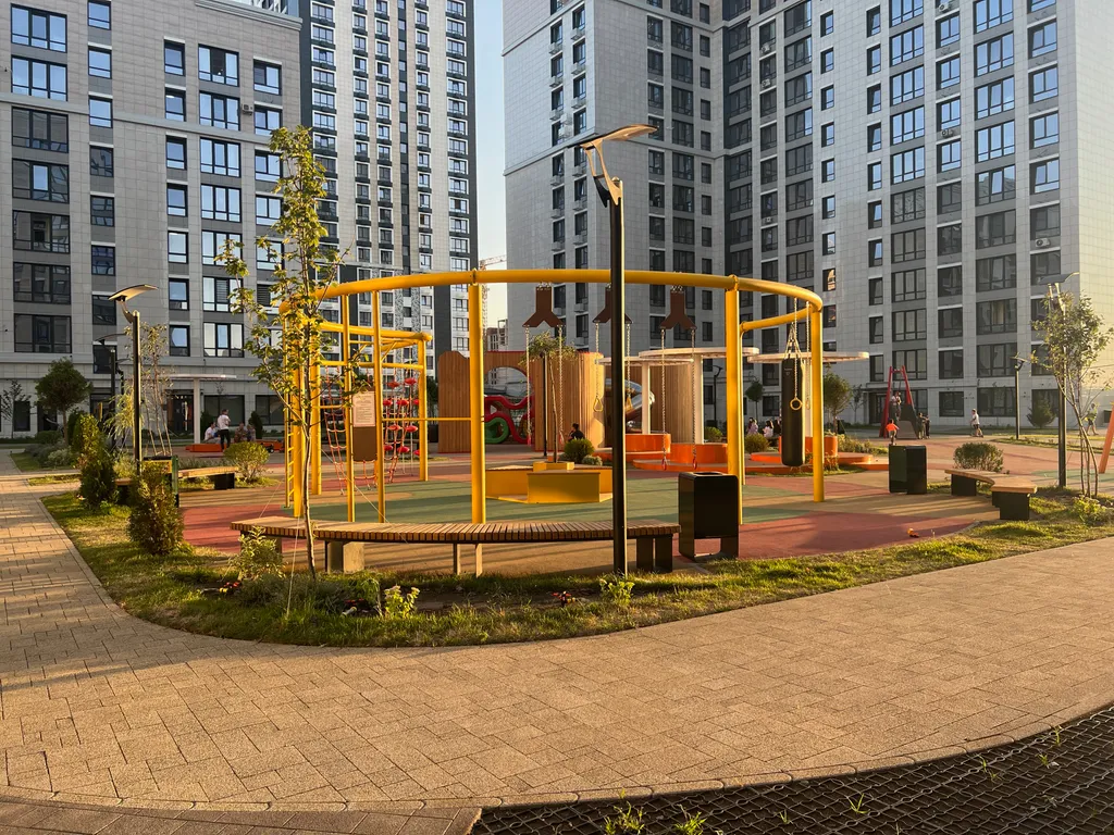 Квартира с камином в ЖК Кварталы 17/77