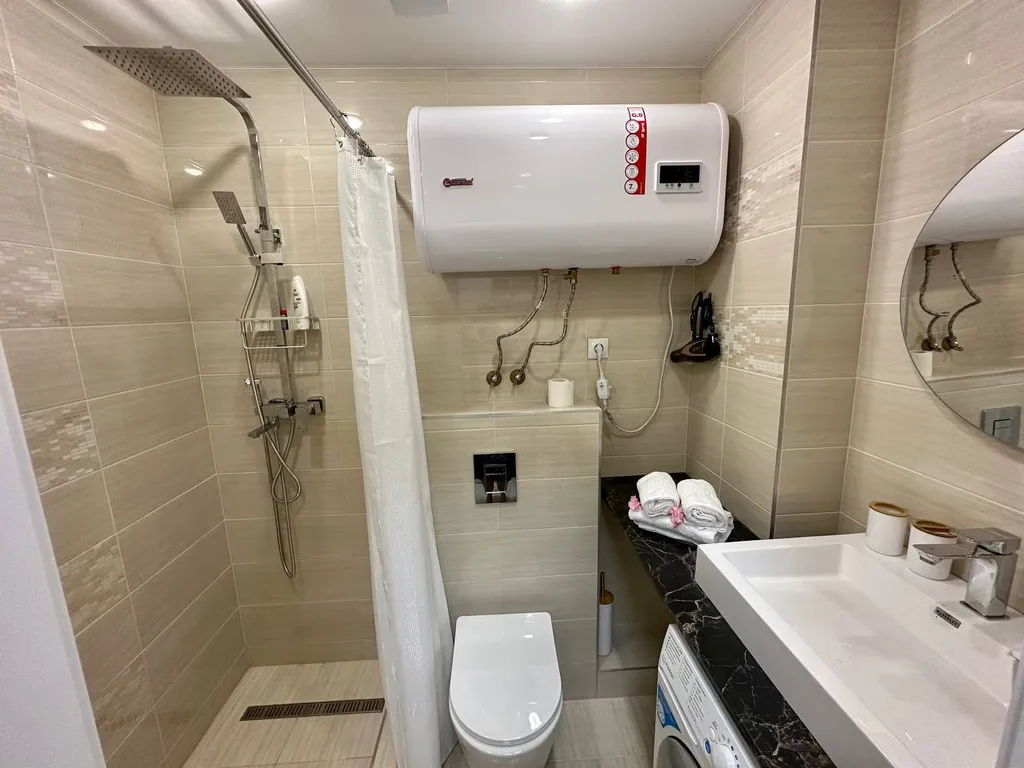 Морской Каскад. Роскошная студия на берегу моря. Бассейн. МК-13