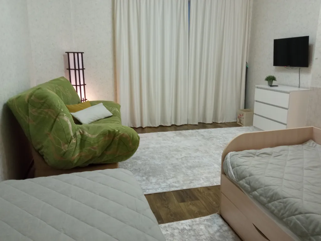 Чистейшая квартира с двумя отдельными кроватями — аренда посуточно в Железноводск