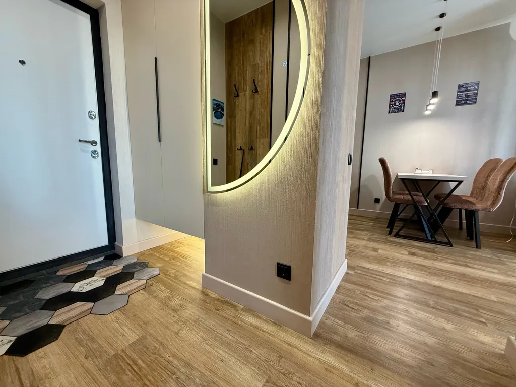 Новая квартира с потрясающим видом из окна на город