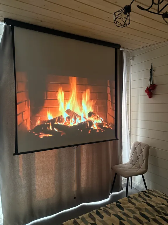 Дом в сосновом лесу