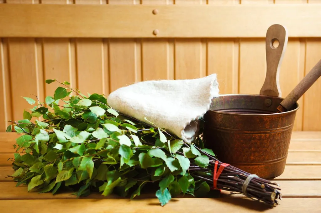 Светлый дом у озера c баней