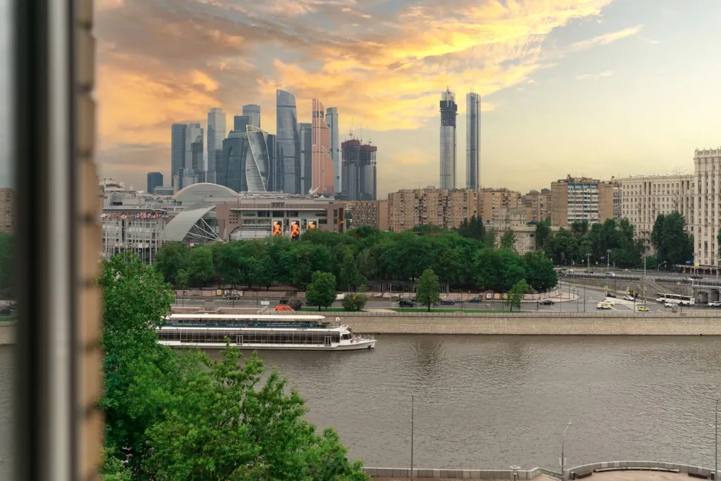 Квартира Квартира Студия с видом на набережную — Москва