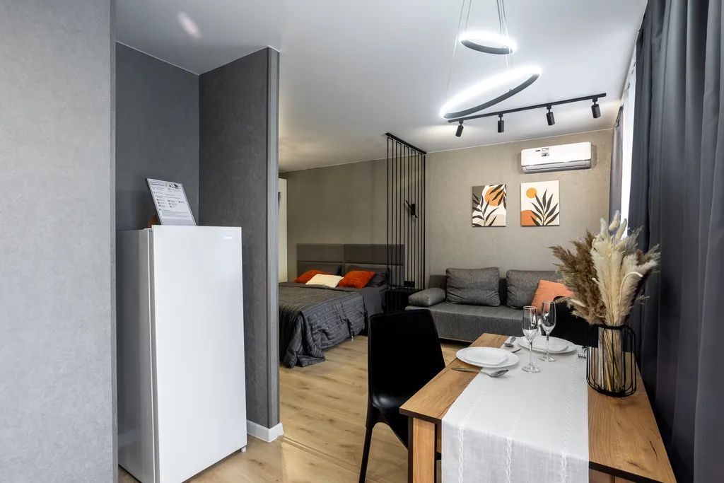 Квартира в центре города с балконом