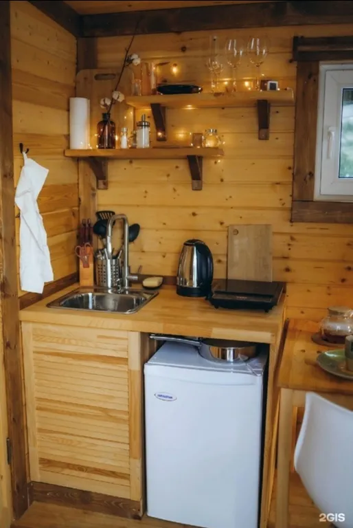 Уютный домик для двоих рядом с Белой