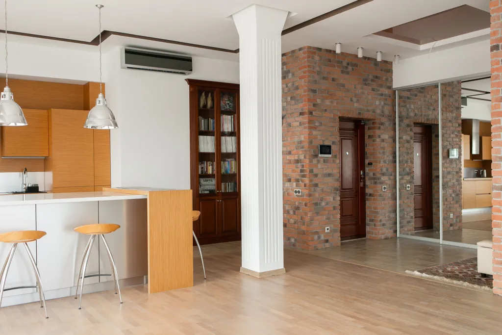 Апартаменты с терассой и с красивым видом на город