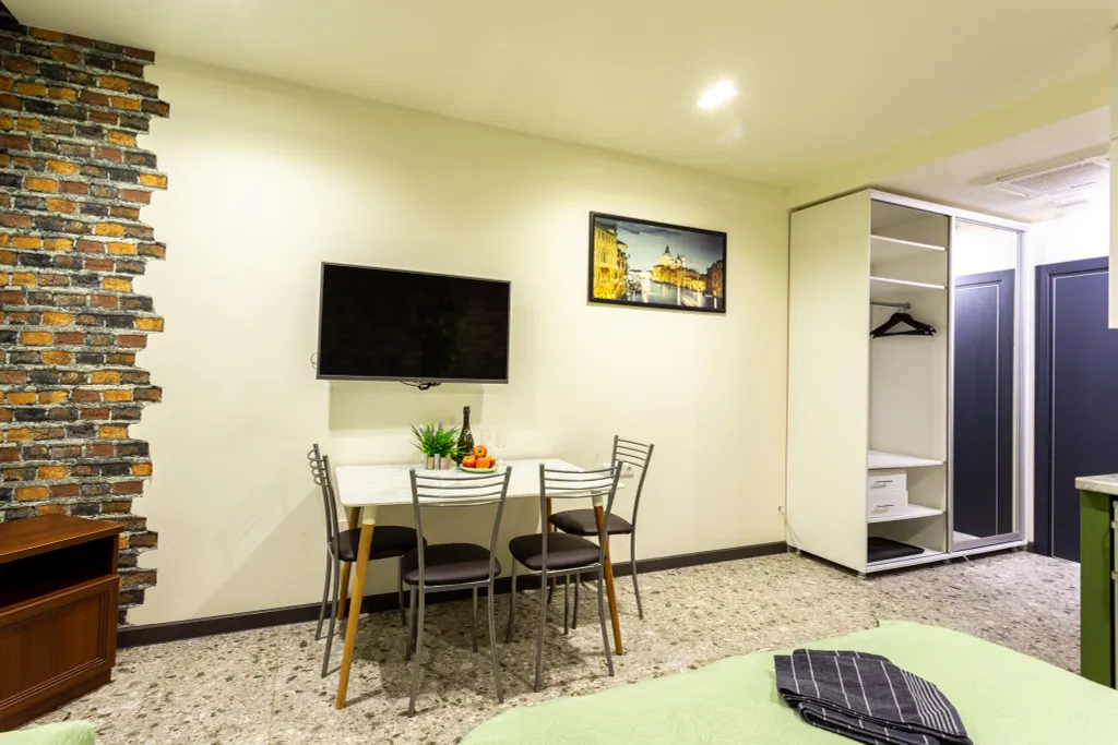 Уютная студия в самом ЦЕНТРЕ курорта на 3х человек