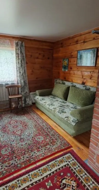 Кедровый дом с каминной печкой