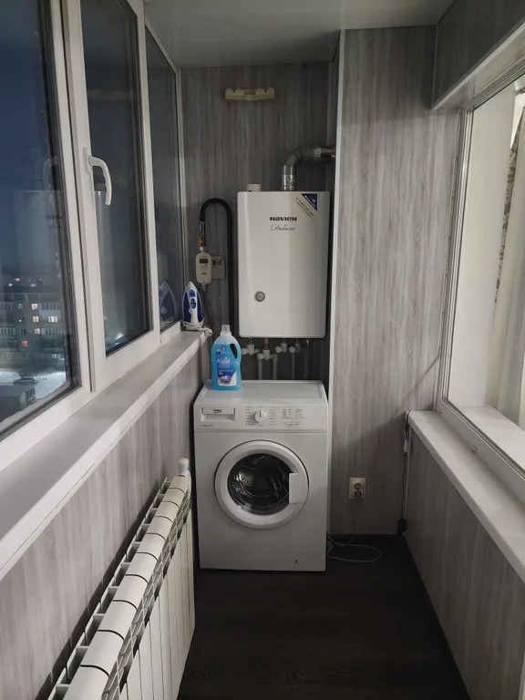 Уютная студия с видом на город рядом с вокзалом