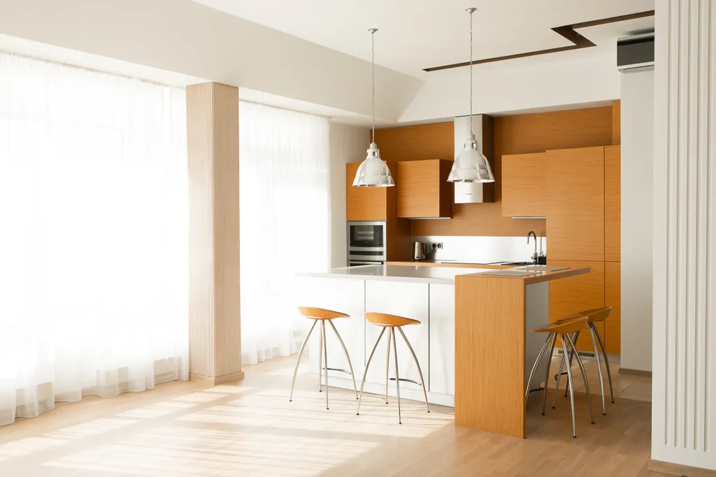 Апартаменты с терассой и с красивым видом на город