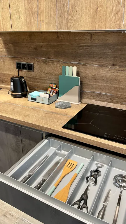 Уютная квартира в жк fiftyfifty с шикарным панорамным видом