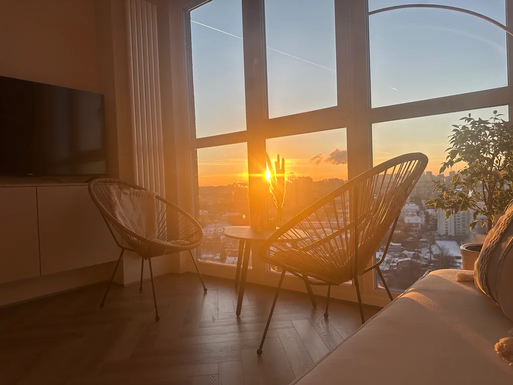 Панорамный апартамент на 18 этаже