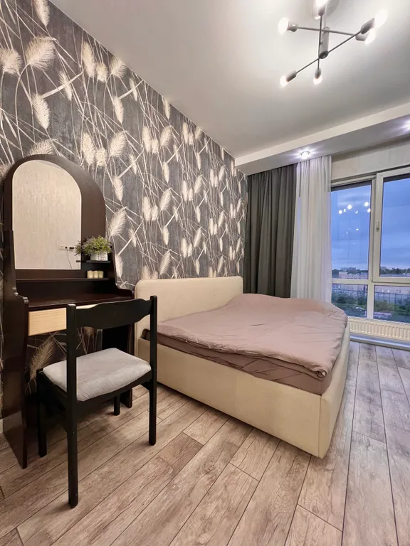 Стильная квартира с панорамными окнами