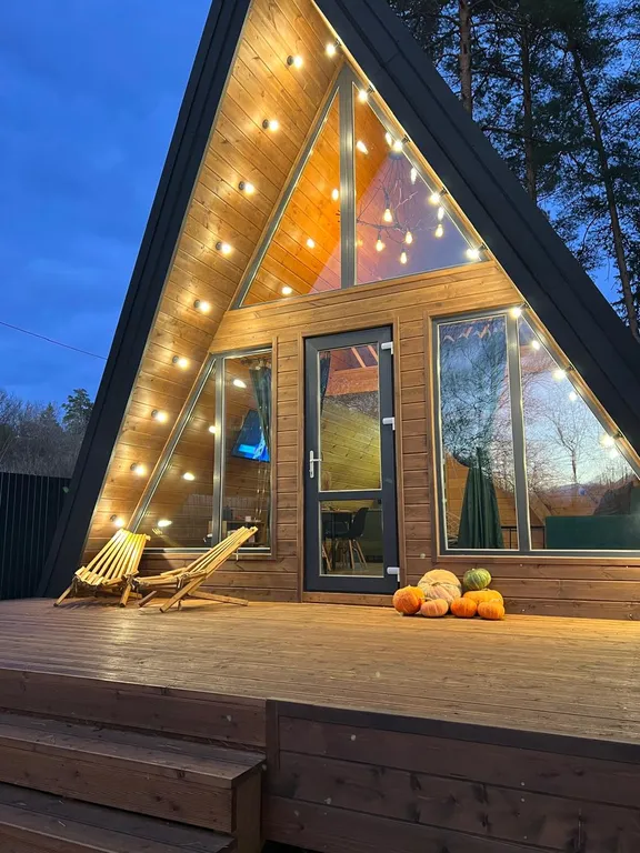 Коттедж Уютный дом в стиле А-фрейм — Казань