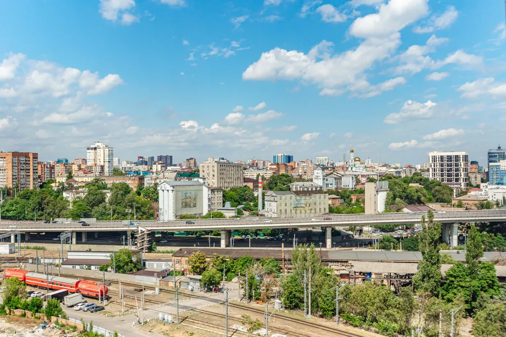 Двухкомнатная квартира с панорамным видом