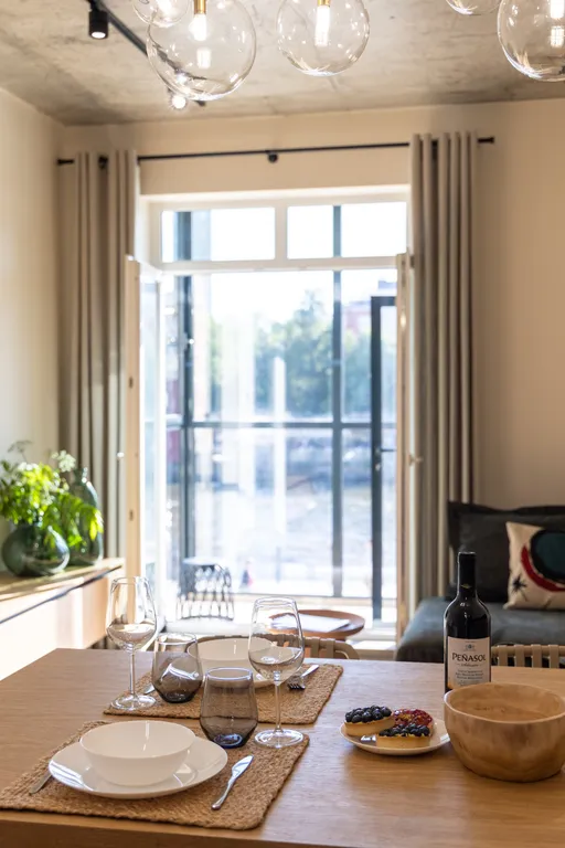 Апартамент с видом на реку в ЖК Рыбная деревня