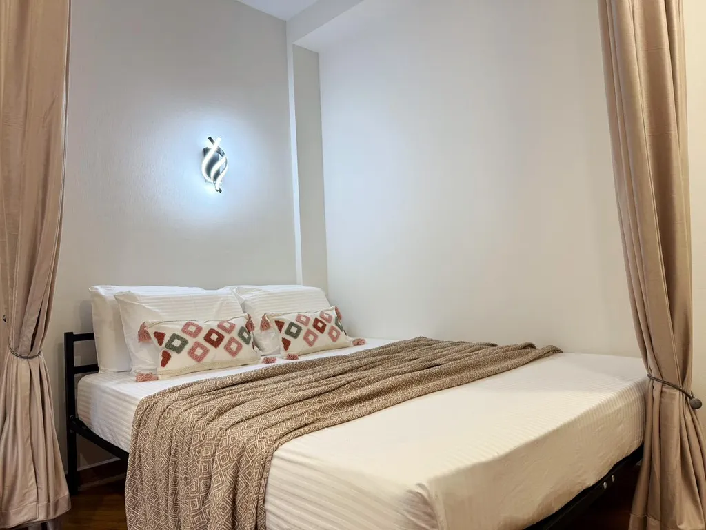 Апартаменты с террасой для четверых, 3 минуты до пляжа