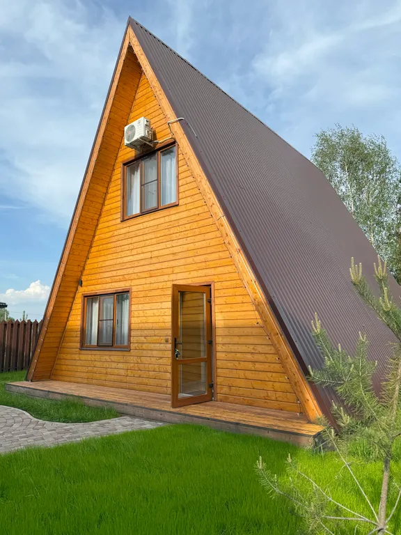 Коттедж А-фрейм шалаш у леса — аренда посуточно в Раменское