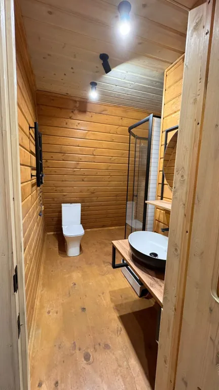 Средний домик в глэмпинге эко-ферма Гуляй поле