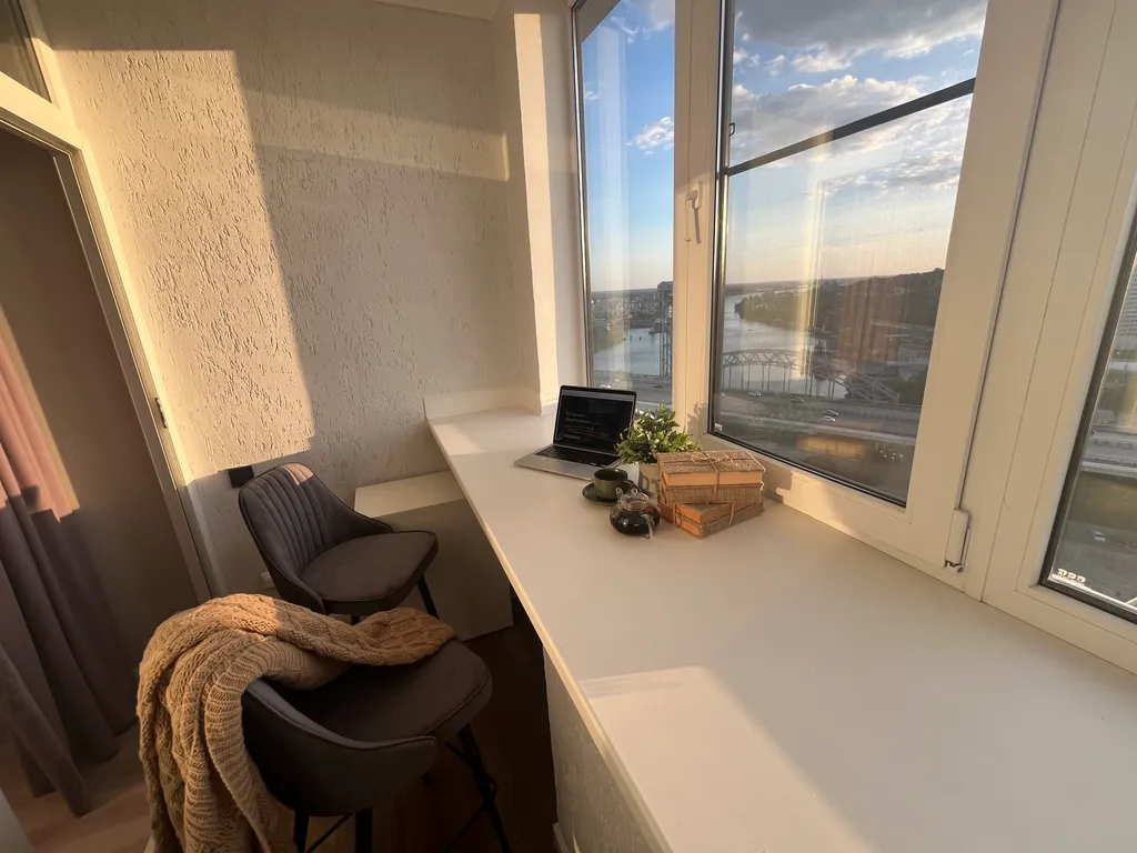 Апартаменты в ЖК Белый Ангел с шикарным видом на реку Дон