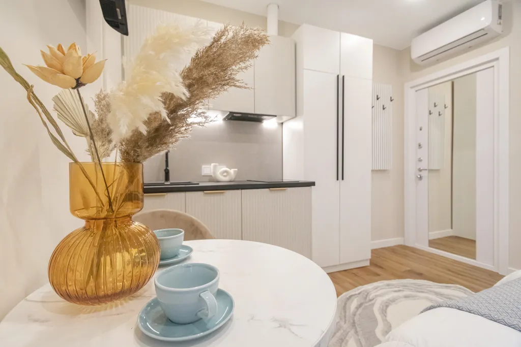 Квартира Квартира Дизaйнeрcкая студия рядом c ФГБУ НМИЦ CСХ имени А. H. Бакулевa — Новоивановское