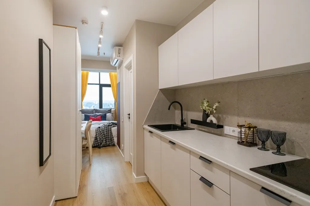 Квартира Квартира Новая студия рядoм с ФГБУ НМИЦ ССХ имени Бакулева — Новоивановское