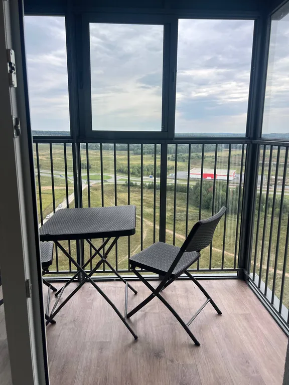 Уютная, светлая квартира-студия с красивым видом в новом доме