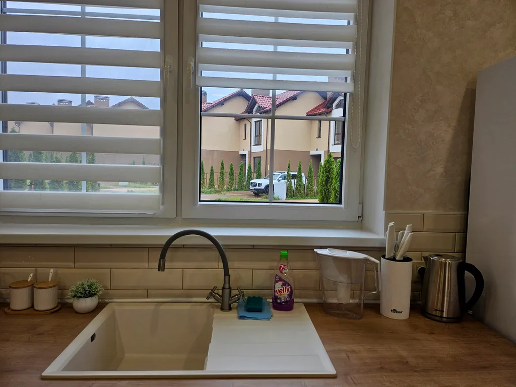 Домик у моря с зоной барбекю