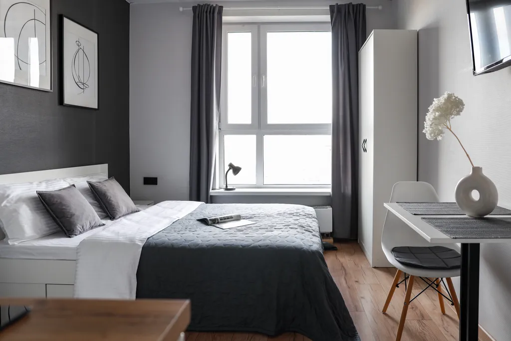Квартира Апартаменты grey and wood м. Верхние лихоборы — Москва