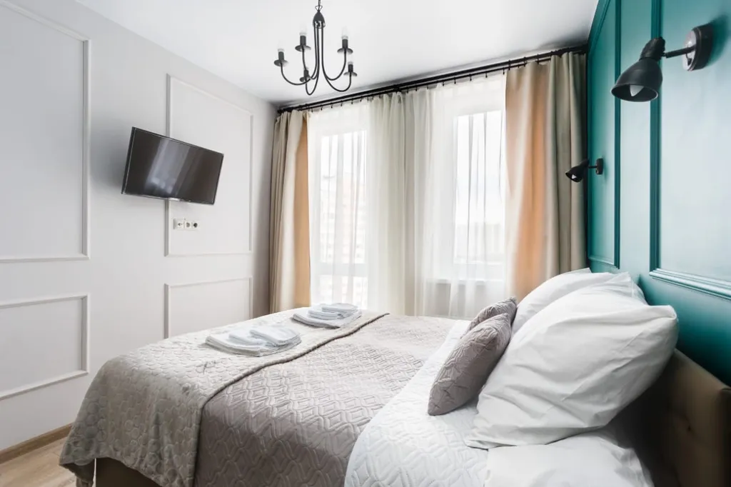 Бирюзовая студия рядом с Мегой и Ашаном