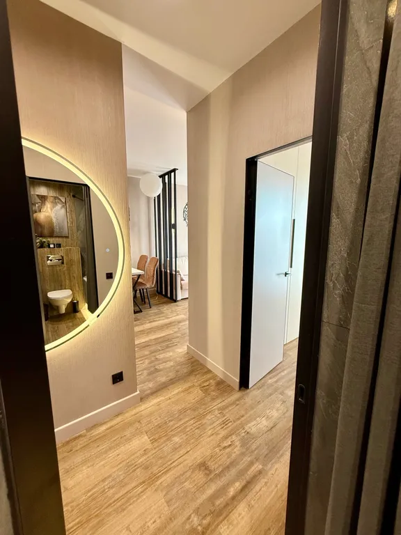 Новая квартира с потрясающим видом из окна на город