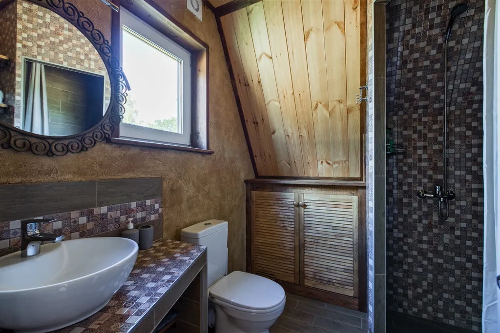 Афрейм (дом-шалаш) ОСЕНЬ с баней