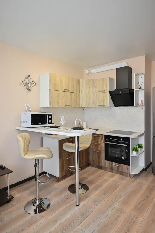 Квартира Квартира Комфортная студия в центре Взлетки с прекрасным видом — Красноярск