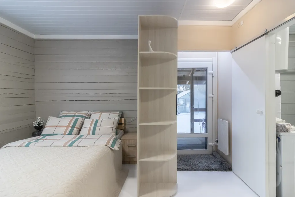 Благоустроенный деревянный домик