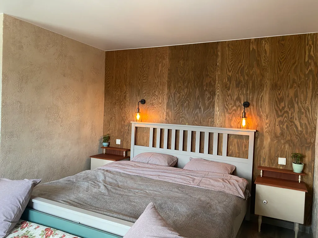 Уютная студия с дизайнерским ремонтом с видом на остров Петрова