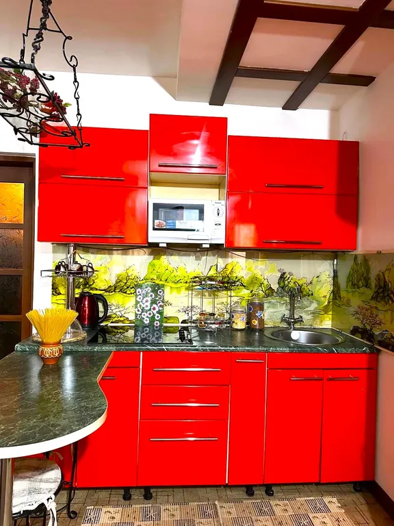 Апартомент с видом из окна...