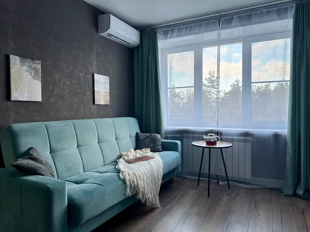 Квартира в центре. Парк! Бесконтактный заезд 24/7! Кровать King Size — аренда посуточно в Нововоронеж