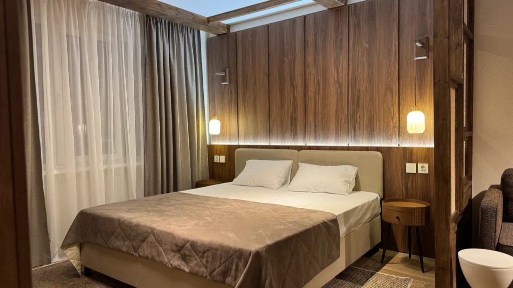 Квартира Премиуим-апартаменты с кухней и мангальной зоной — Архыз