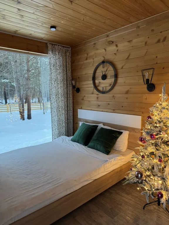 Двухместный 2 домик в лесу