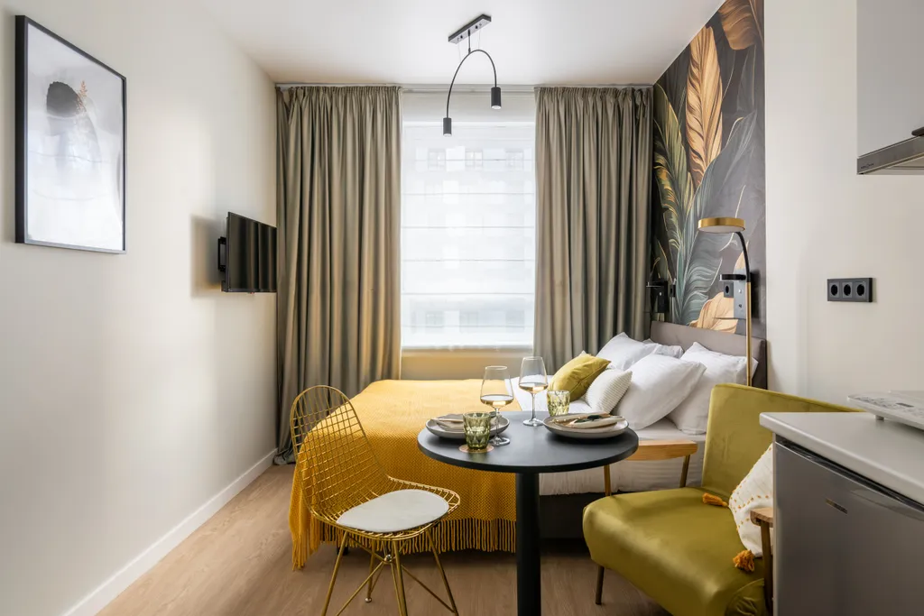 Квартира Квартира Студия с дизайнерским ремонтом — Москва