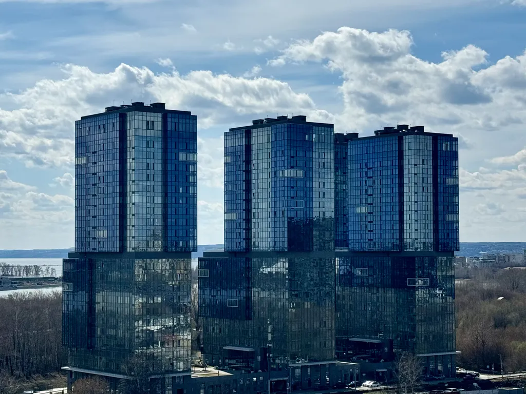 Стильная квартира в ЖК Атлантис Делюкс с видом на Волгу в центре
