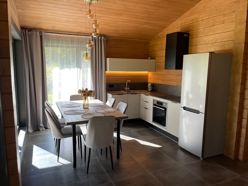 Коттедж Дом из клееного бруса с сауной — Кучерово