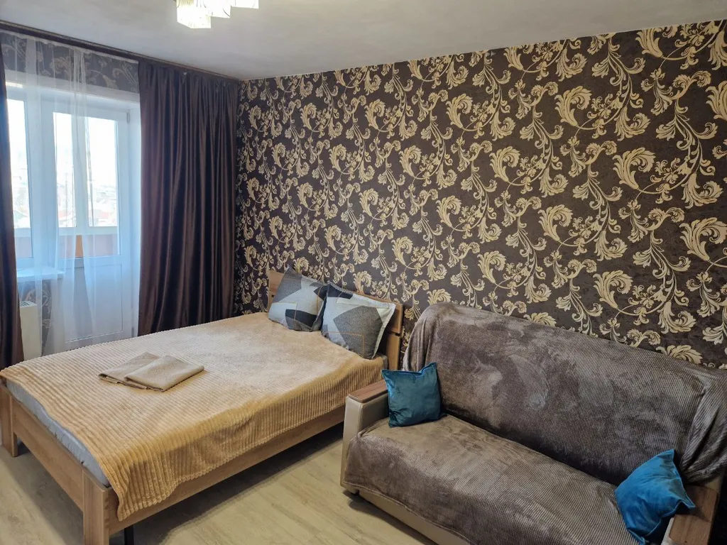 Уютная студия с видом на реку. Есть водонагреватель