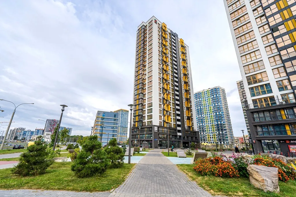 Квартира Квартира Апартамент Stylish в новом жилом комплексе Minsk World — Минск