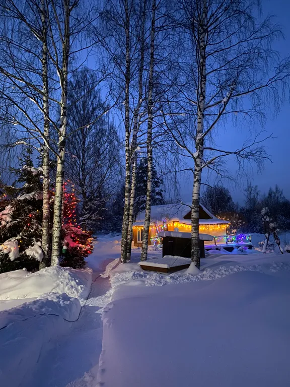 Эко-дом на природе со всеми удобствами