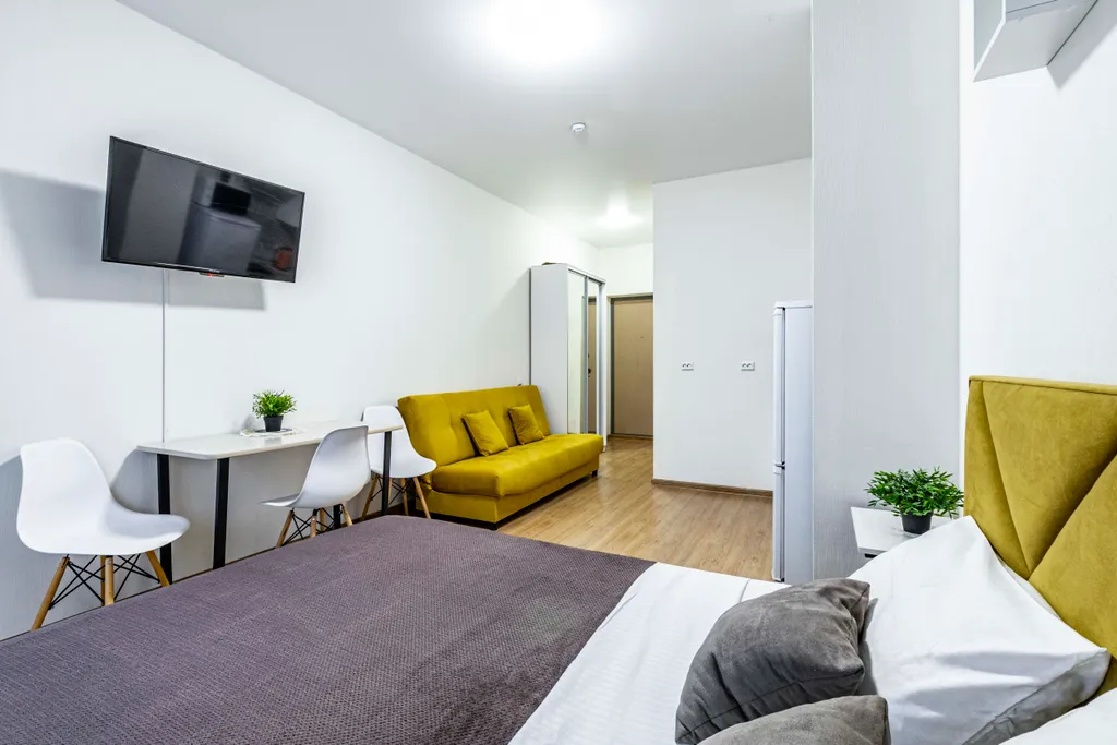 Яркие апартаменты на Автовокзале в ЖК Дом